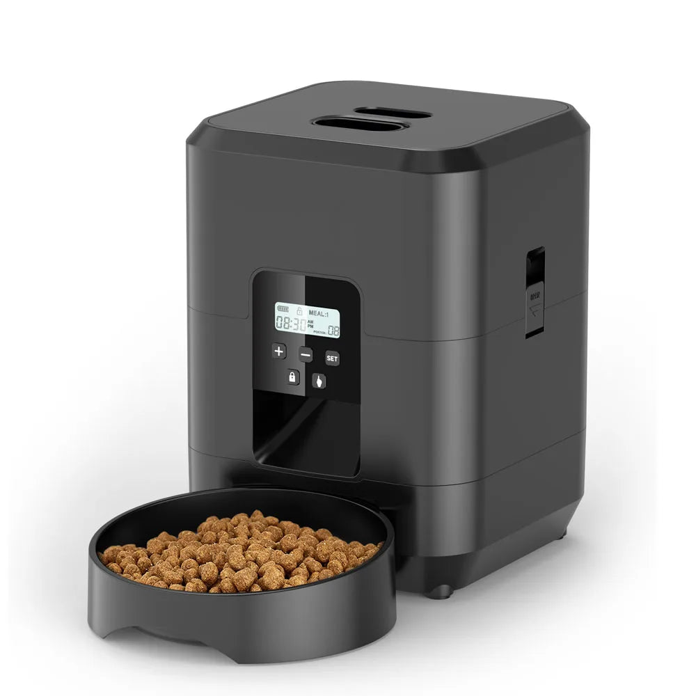 Automatic Dog & Cat Feeder – Smart Timed Food Dispenser with Portion Control