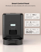 Automatic Dog & Cat Feeder – Smart Timed Food Dispenser with Portion Control