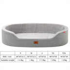 Orthopedic Dog Beds for Large Dogs and Medium Plush Winter Sofa Bed with Thick Cushion Waterproof