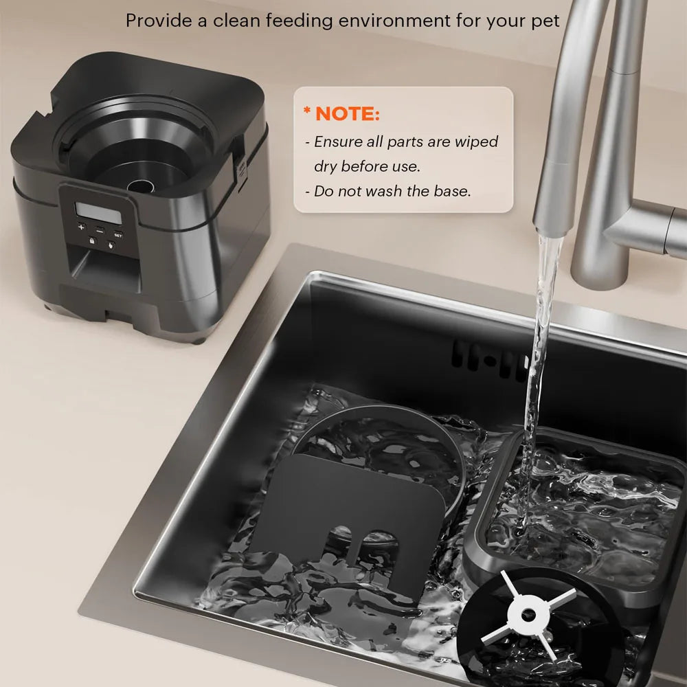 Automatic Dog & Cat Feeder – Smart Timed Food Dispenser with Portion Control