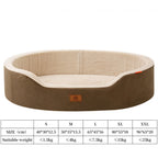 Orthopedic Dog Beds for Large Dogs and Medium Plush Winter Sofa Bed with Thick Cushion Waterproof