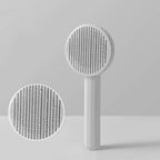 Self-Cleaning Pet Grooming Brush for Dogs & Cats – Deshedding Hair Removal Tool