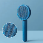 Self-Cleaning Pet Grooming Brush for Dogs & Cats – Deshedding Hair Removal Tool