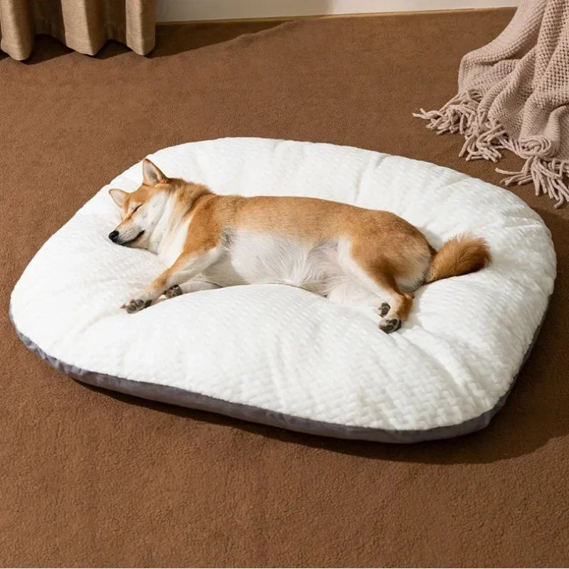 Dog Bed Sofa-Thick Plush Cushion, Removable Washable Cover, Non-Slip Bottom