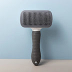 Self-Cleaning Pet Grooming Brush for Dogs & Cats – Deshedding Hair Removal Tool