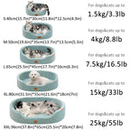 Orthopedic Dog Beds for Large Dogs and Medium Plush Winter Sofa Bed with Thick Cushion Waterproof