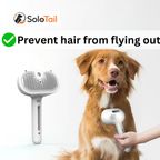 Steam Spray Dog Brush – Pet Grooming Brush for Dogs, Shedding, Cleaning & Massage